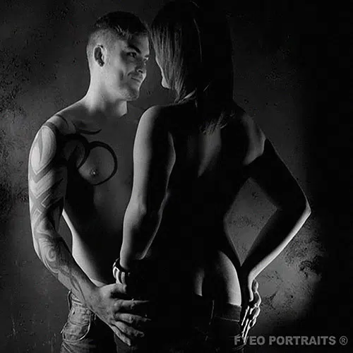 couples boudoir photo